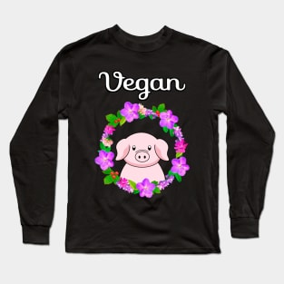 Vegan diet Long Sleeve T-Shirt